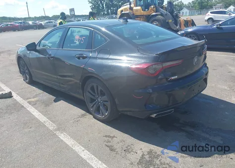 2022 Acura Tlx A-Spec Package z USA, uszkodzony, nr VIN 19UUB5F56NA003368